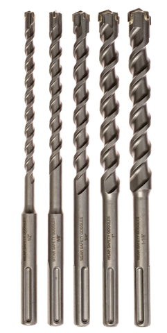 Carbide Tipped SDS Max Masonry Drill Bit Set (5-Piece)