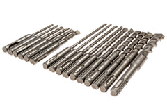 Carbide Tipped SDS Plus Masonry Drill Bit Set (16-Piece)